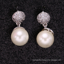 unique products 2018 europe fashion jewelry pearl earrings